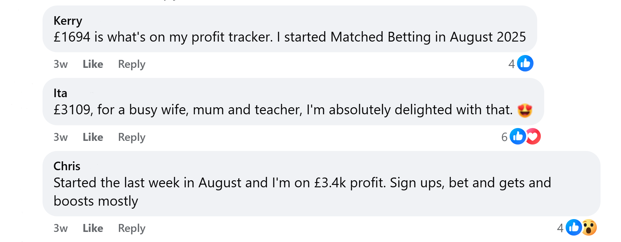 outplayed member's 2025 profits